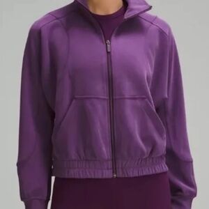 lululemon athletica Deep Purple Bomber Jacket